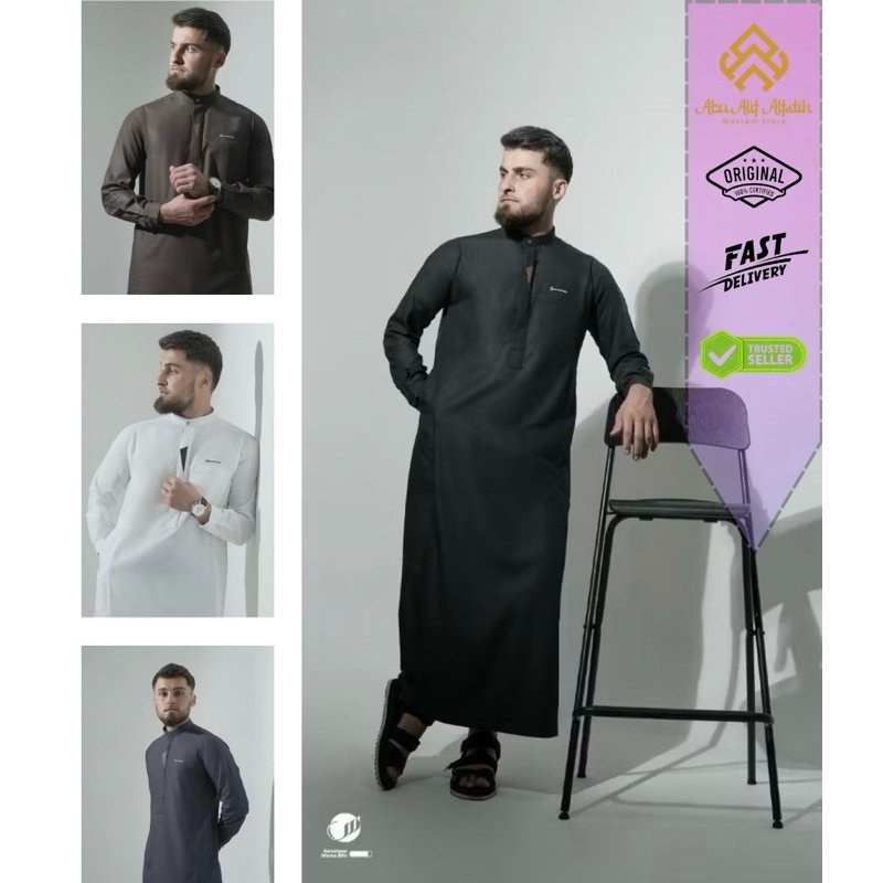 SAMASE JUBBA EMIR W002 (WHITE, SIZE XL)