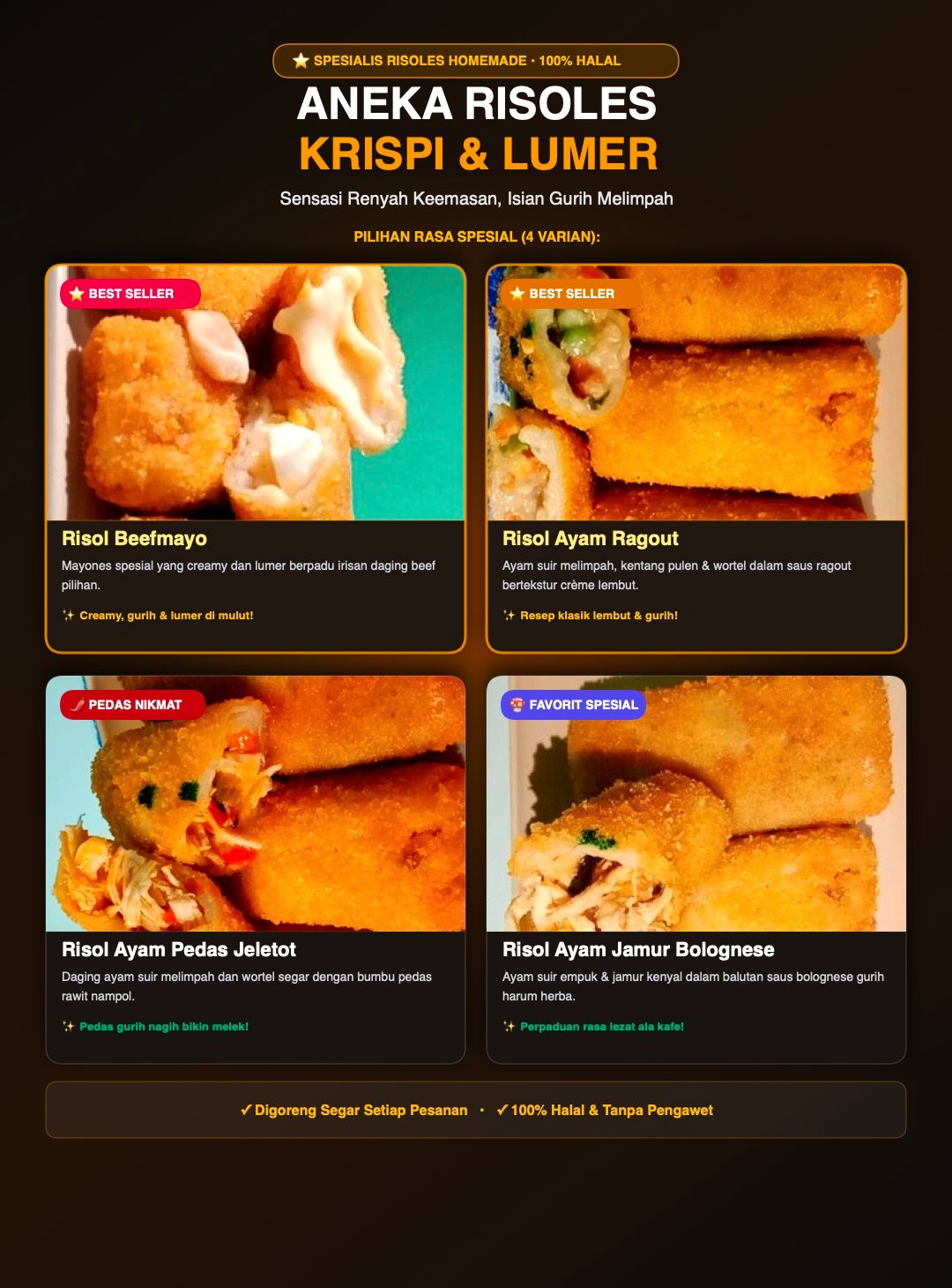 RISOLES KRISPI & LUMER
